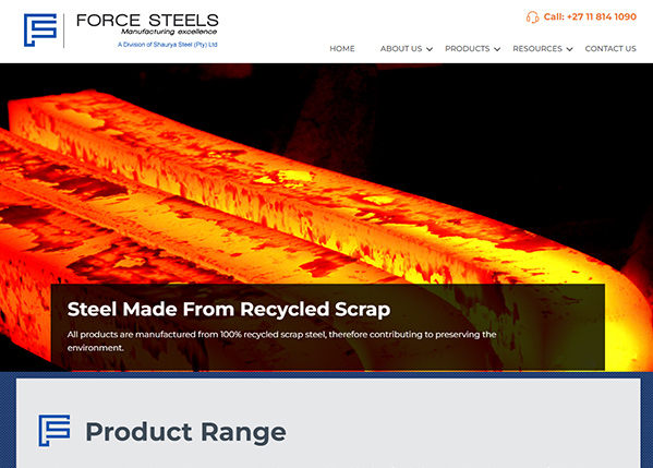 Force-Steel Project Portfolio